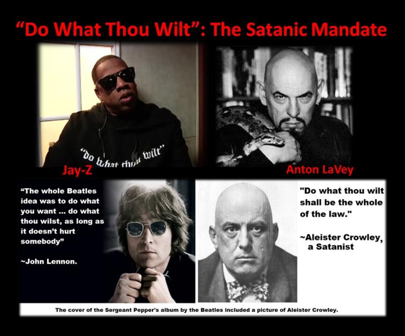 'DO WHAT THOU WILT' : THE SATANIC MANDATE